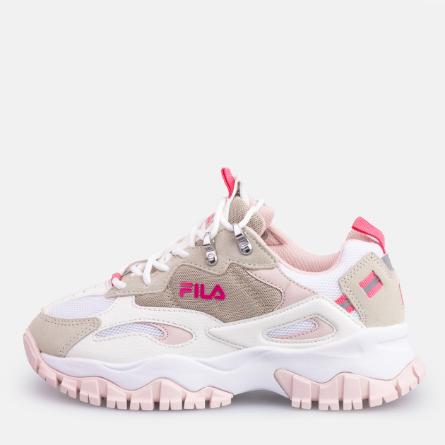 Sneakersy damskie Fila FFW0083-73005 40 (9US) 25 cm Białe (8719477605015) - obraz 3