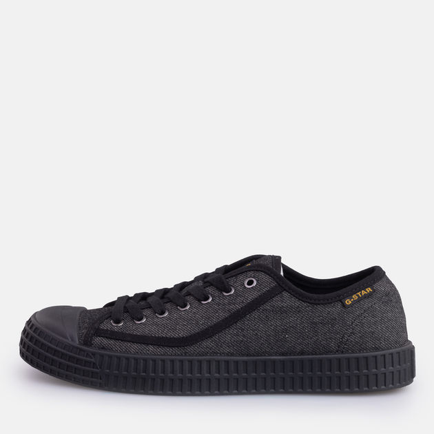 Чоловічі кеди низькі G-Star Raw ROVULC II DNM 2242-001514-0999 41 26.5 см Чорні (8720656159809) - зображення 3