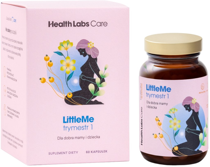 Suplement diety Health Labs Care LittleMe formuła 60 kapsułek (5904999479425) - obraz 1