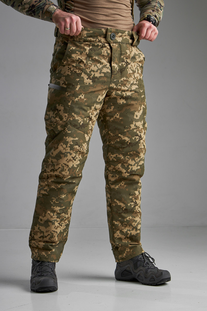 Тактические зимние штаны пиксель"Tactical WinterGuard Pro-X" 48/4 размер. - изображение 1