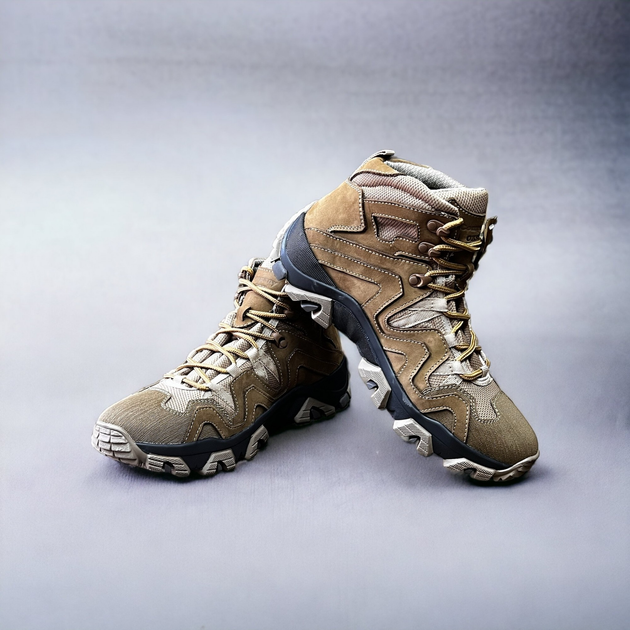 Ботинки мужские тактические Bulat Gore Tex, Койот нубук / Cordura 47 - изображение 1