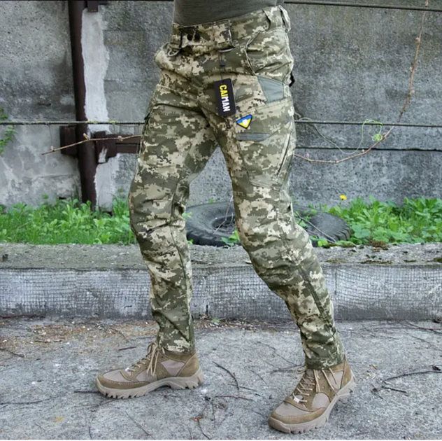 Тактические брюки Caiman Aggressor пиксель Рип-Стоп брюки для военнослужащих XL - изображение 1