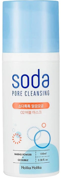 Маска для лица Holika Holika Soda Pore Cleansing O2 Bubble 100 мл (8806334368548) - изображение 1