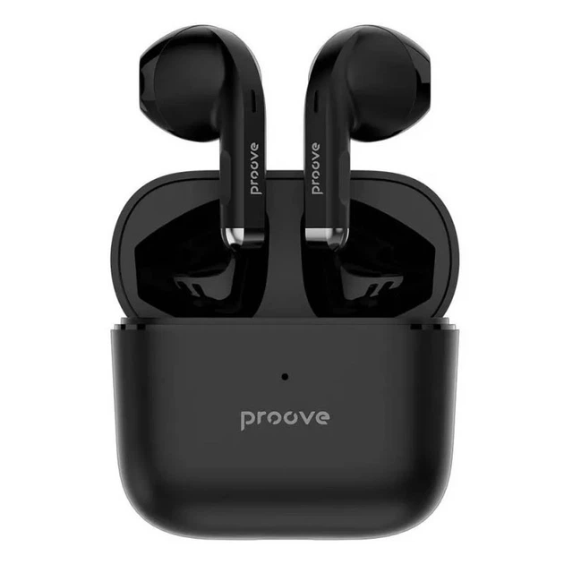 Беспроводные TWS наушники Proove Mainstream Black - Фото 1 Беспроводные TWS наушники Proove Mainstream Black - изображение 1