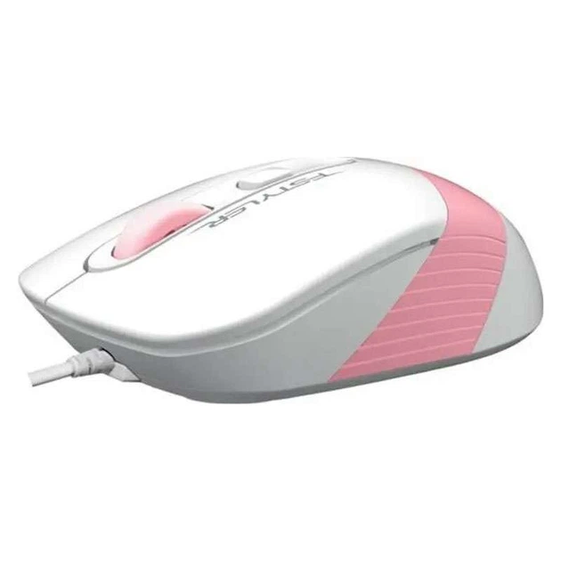 Мышь A4Tech FM10 (White / Pink) (10755) - Фото 3 Мышь A4Tech FM10 (White / Pink) (10755) - изображение 3