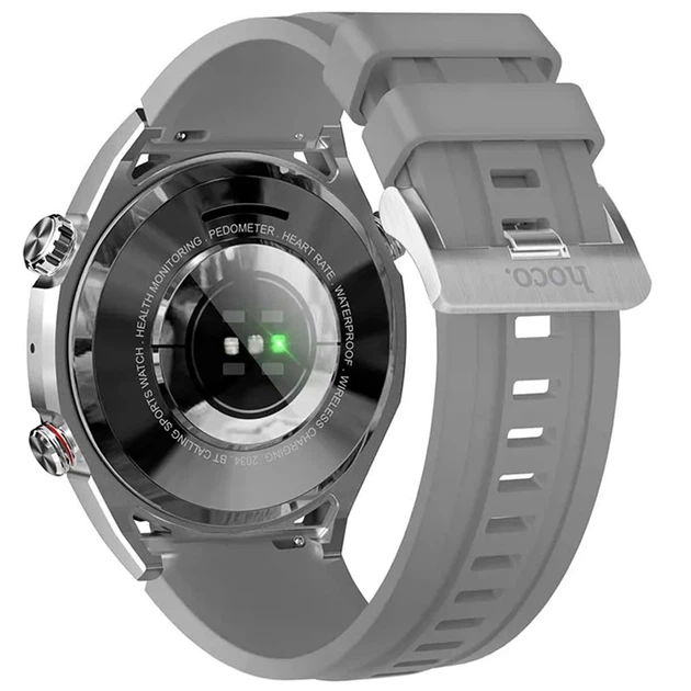 Смарт-часы HOCO Smart Watch Y16 Smart sports watch (call version) (silver) (179748) - Фото 2 Смарт-часы HOCO Smart Watch Y16 Smart sports watch (call version) (silver) (179748) - изображение 2