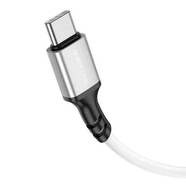 Дата кабель Borofone BX83 Famous PD60W Type-C to Type-C (White) (165920) - изображение 2