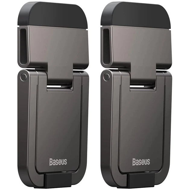 Підставка для ноутбуку Baseus Slim Laptop Kickstand (2шт) (LUZC00001) (Gray) (183217) - Фото 1 Підставка для ноутбуку Baseus Slim Laptop Kickstand (2шт) (LUZC00001) (Gray) (183217) - зображення 1