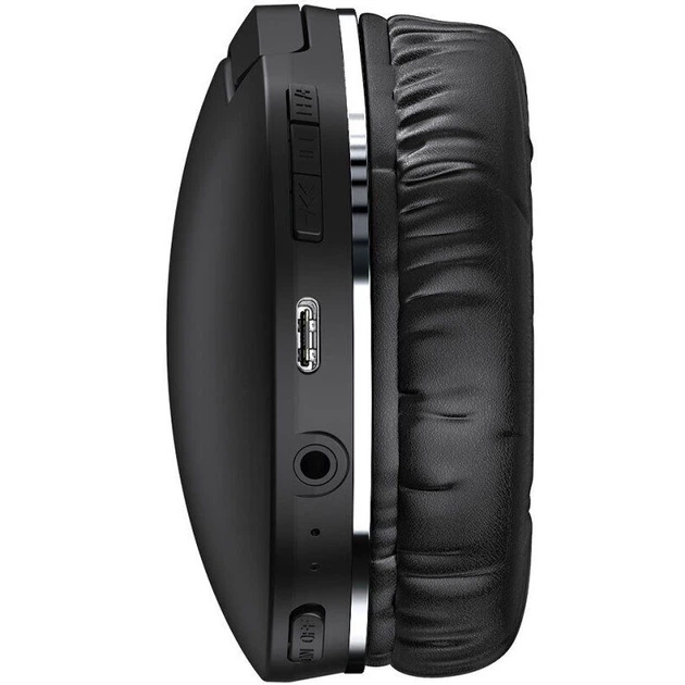 Накладні бездротові навушники Baseus Encok Wireless headphone D02 Pro (NGTD01030) Black - зображення 4