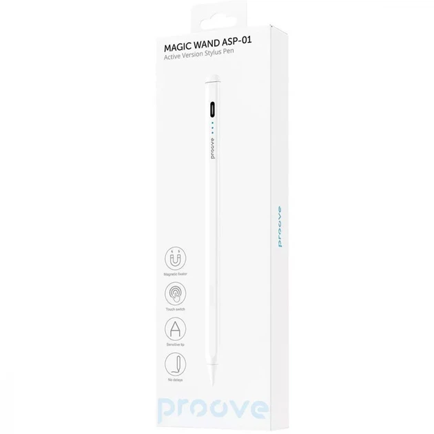 Стилус Proove Magic Wand ASP-01 Active Version White - Фото 5 Стилус Proove Magic Wand ASP-01 Active Version White - изображение 5
