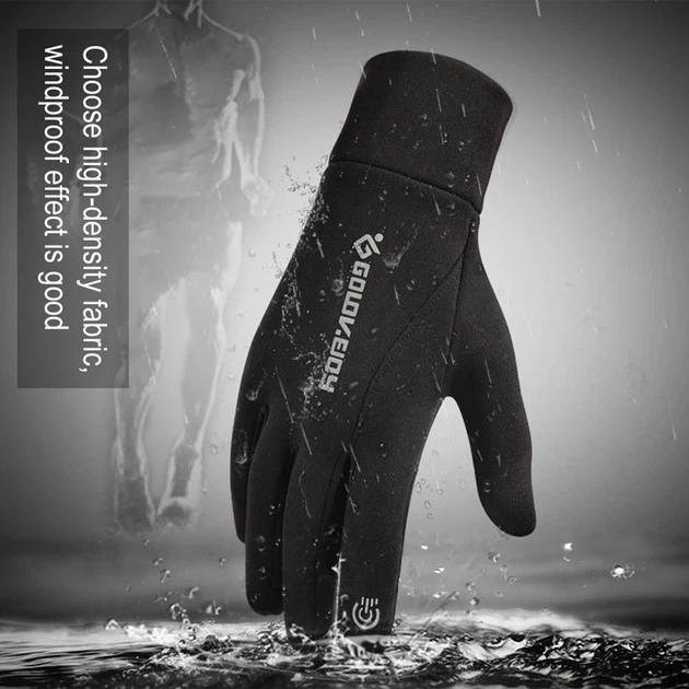 Рукавички сенсорні Golove joy (L) Anti-Slip 2023 Чорний - зображення 5