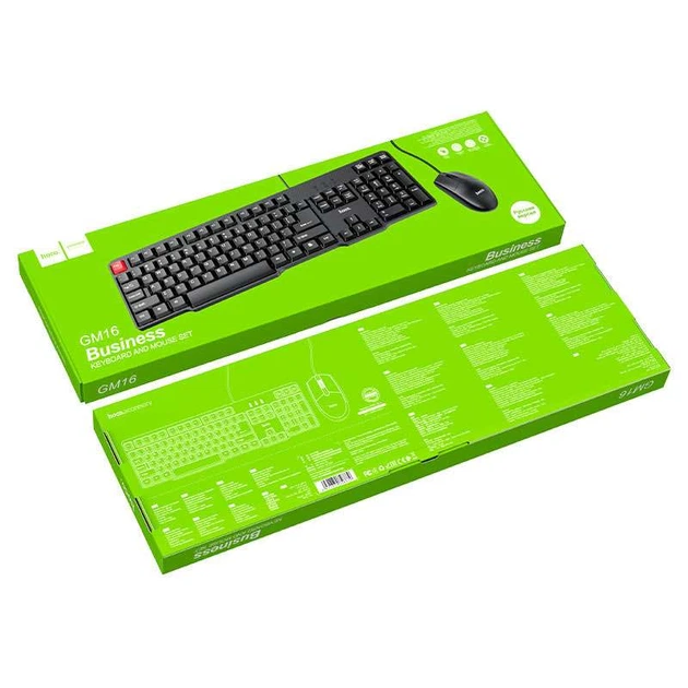 Игровая клавиатура + мышь HOCO GM16 (Черный) (135650) - изображение 5