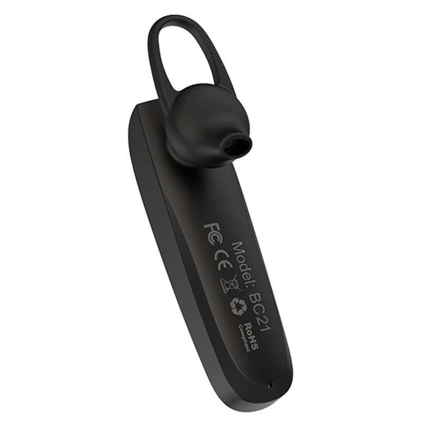 Bluetooth моно-гарнитура Borofone BC21 (Черный) (135242) - Фото 3 Bluetooth моно-гарнитура Borofone BC21 (Черный) (135242) - изображение 3