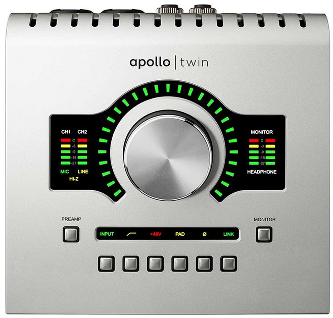 Аудіоінтерфейс Universal Audio Apollo Twin USB HE (UA APLTWDU-HE) - зображення 1
