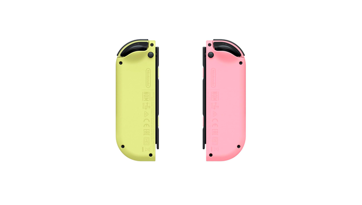 Контролери Бездротовий Nintendo Switch Joy-Con Pastel Pink Pastel Yellow - Фото 4 Контролери Бездротовий Nintendo Switch Joy-Con Pastel Pink Pastel Yellow - зображення 4