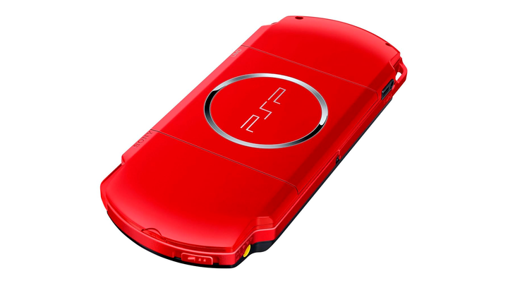 Консоль Sony PlayStation Portable Slim PSP-3ххх Модифікована 32GB Black Red Б/У - зображення 4