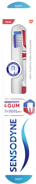 Зубна щітка Sensodyne Sensitivity & Gum Soft 1 шт (5054563062864) - зображення 1