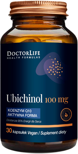 Пищевая добавка Doctor Life Убихинол коэнзим Q10 активная форма 100 мг ...