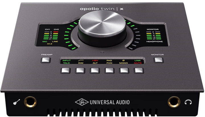 Аудіоінтерфейс Universal Audio Apollo Twin X Quad HE (UA APLTWXQ-HE) - зображення 2