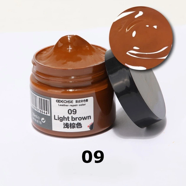 Рідка шкіра Eidechse 50 мл світло-коричнева (Light brown) для відновлення та реставрації кольору - Фото 1 Рідка шкіра Eidechse 50 мл світло-коричнева (Light brown) для відновлення та реставрації кольору - зображення 1