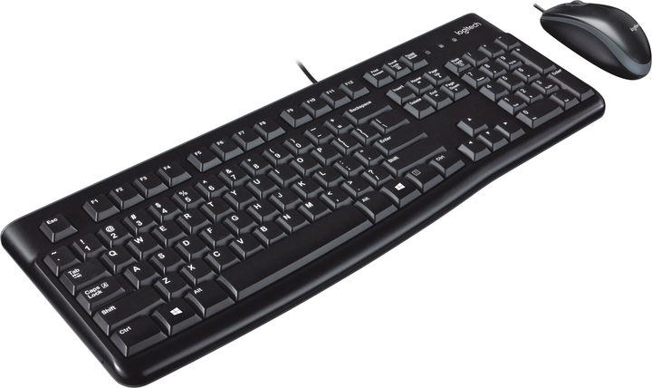 Комплект дротовий Logitech MK120 USB Black (920-002823) - зображення 5
