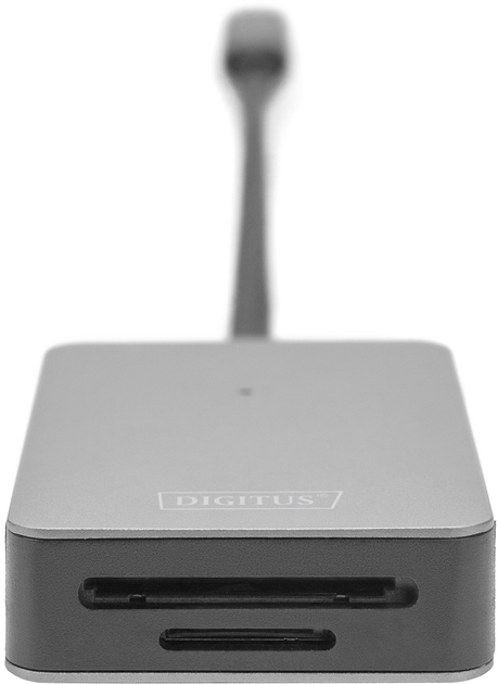 Czytnik kart Digitus USB-C Card Reader 2 Port High Speed (DA-70333) - obraz 4