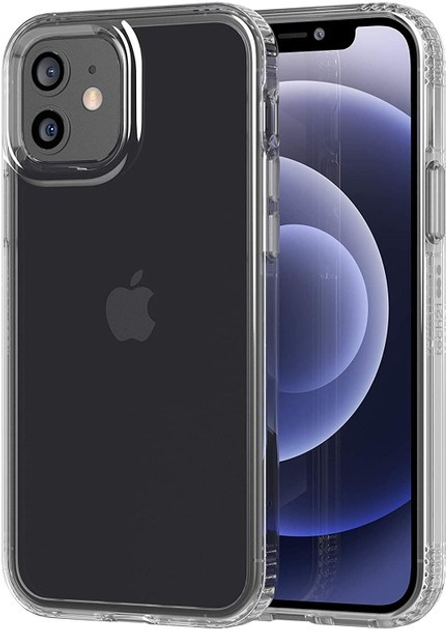 Панель Tech21 Evo Clear Cover для Apple iPhone 12/12 Pro Transparent (T21-8379) - зображення 2
