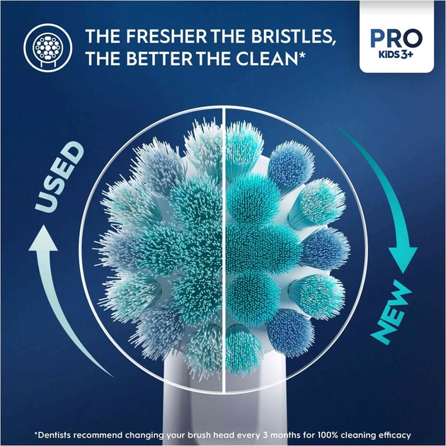 Szczoteczka elektryczna Oral-b Braun Vitality Pro Kids 3+ Spider-Man + Brush Head (8006540773659) - obraz 3