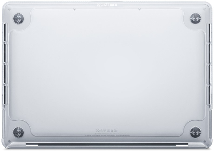 Накладка для ноутбука Tech21 Evo Hardshell Case Cover для Apple MacBook Pro 13 M1/M2 2020 Clear (T21-8619) - зображення 2