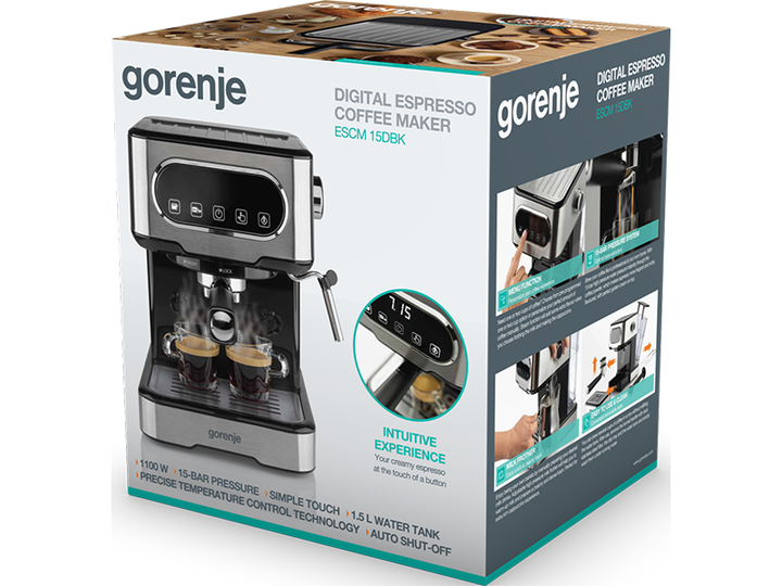 Кофеварка Gorenje - ESCM 15 DBK - изображение 9