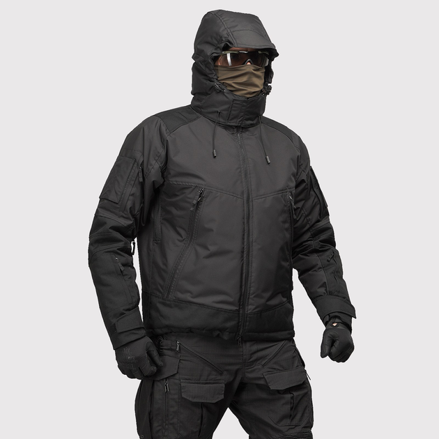 Тактическая зимняя куртка UATAC Black Membrane Climashield Apex XL - изображение 1