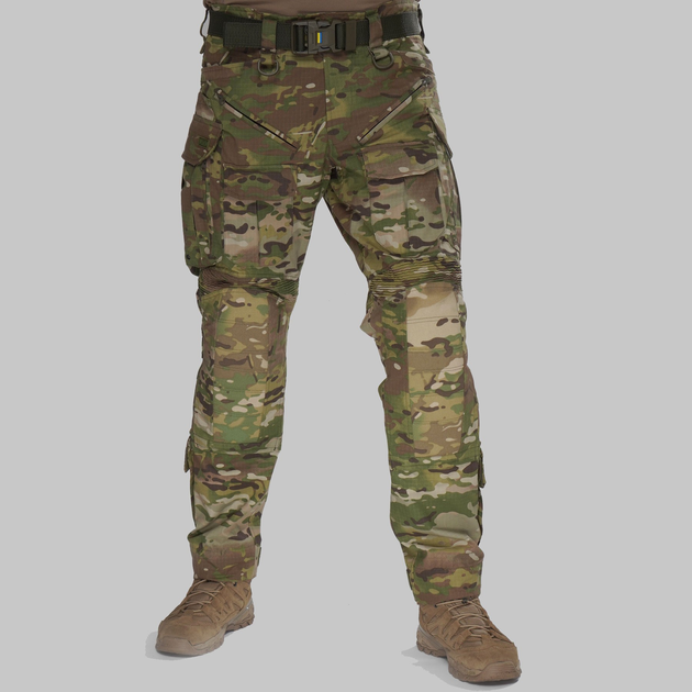 Тактические штурмовые штаны UATAC Gen 5.4 XS Multicam с наколенниками - изображение 1