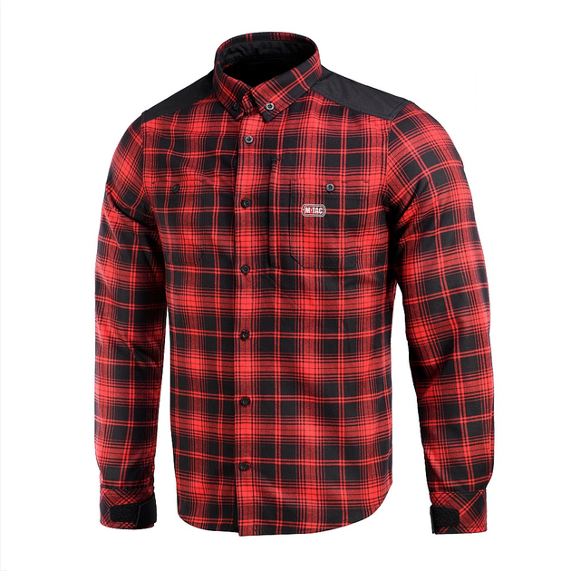 M-Tac сорочка Redneck Shirt Red/Black L/L - зображення 1