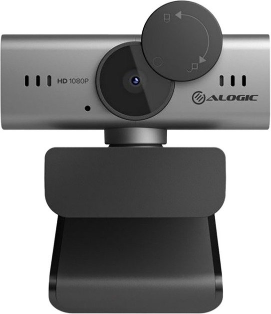 Kamera internetowa Alogic Iris Webcam FullHD 2MP Silver (IUWA09) - obraz 1