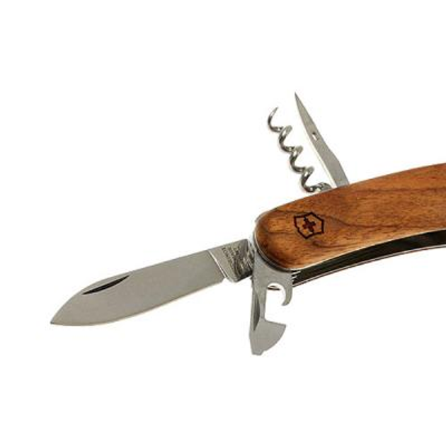 Мультитул Victorinox Delemont EvoWood 17, 85мм, горіх (2.3911.63) - зображення 2