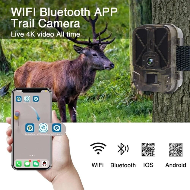 WiFi фотопастка WiFi940Pro Li (30Mp Bluetooth) (1219) - зображення 2