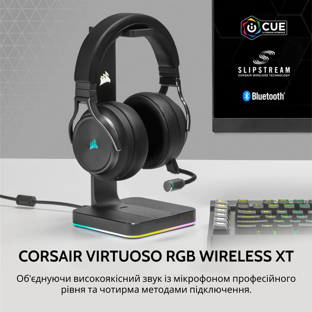 Наушники Corsair Virtuoso RGB Wireless XT Gaming Headset (CA
