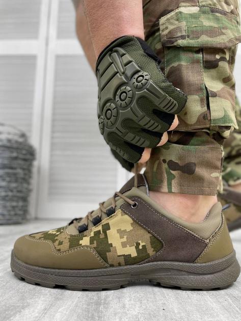 Тактические кроссовки Tactical Combat Shoes Пиксель 43 - изображение 1