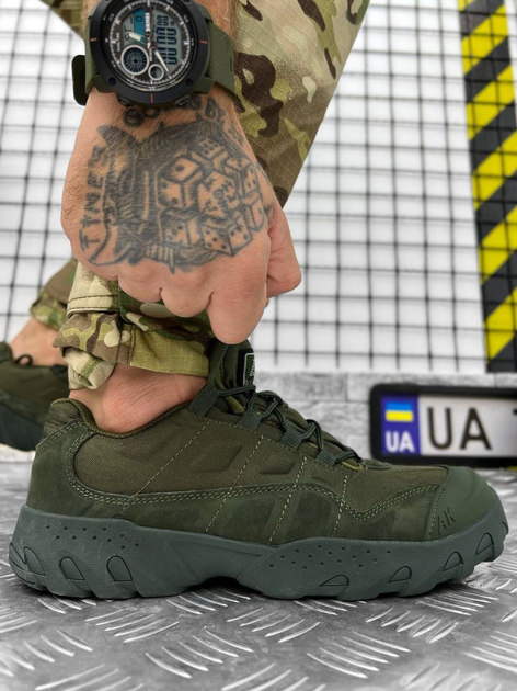 Тактические кроссовки АК Tactical Combat Shoes Olive 40 - изображение 1