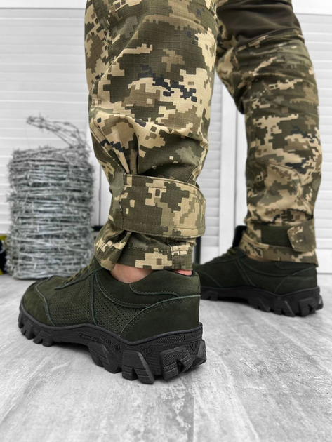 Тактические кроссовки Advanced Special Forces Shoes Olive 40 - изображение 2