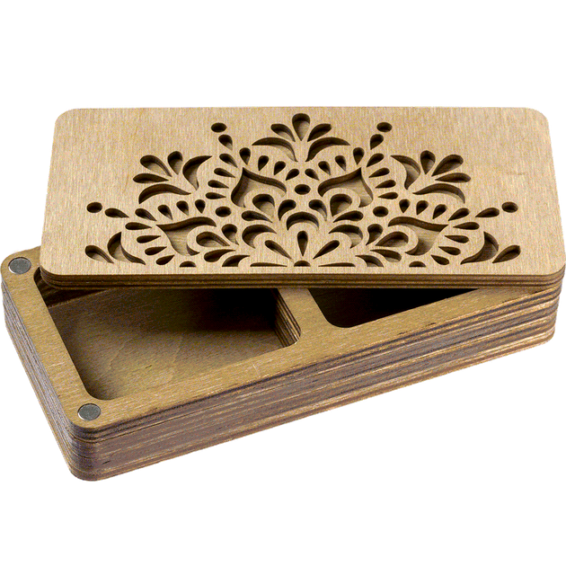Шкатулка для рукоделия Wonderland Crafts FLZB(N)-003 Игольница (15*7*3см) - изображение 2