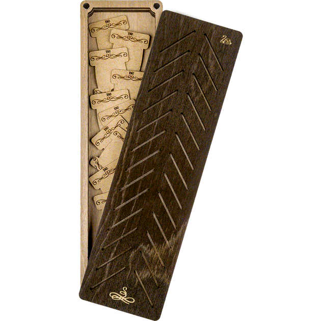 Шкатулка для рукоделия Wonderland Crafts + 28 бобинок FLZB(N)-042 (7.5*27*2.7см) - Фото 3 Шкатулка для рукоделия Wonderland Crafts + 28 бобинок FLZB(N)-042 (7.5*27*2.7см) - изображение 3