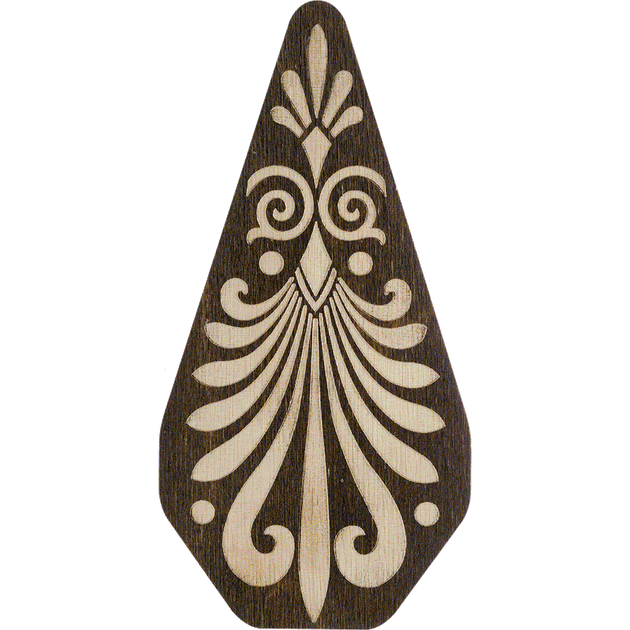 Шкатулка для рукоделия Wonderland Crafts FLZB(N)-027 (6,5*14см) Шкатулка для ножниц (8.5*17см) - изображение 3