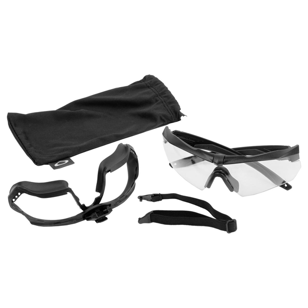 Балістичні окуляри ESS Crossbow з прозорою лінзою та накладкою - зображення 2