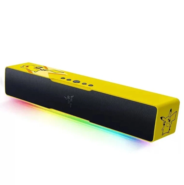 【新品未開封】Razer Leviathan V2 X ピカチュウエディション Акустическая система саундбар Razer Leviathan V2 X Pokemon