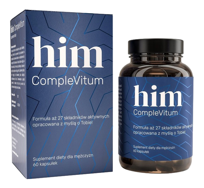 Suplement diety Noble Health Him CompleVitum 60 kapsułek (5903068655005) - obraz 1