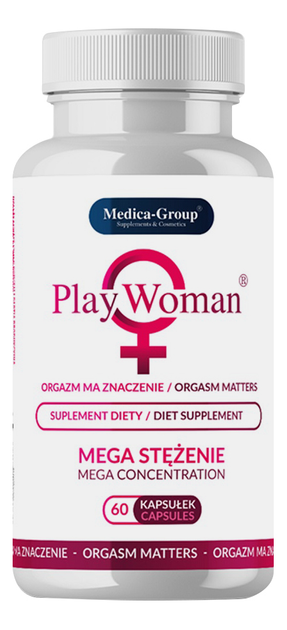 Suplement diety Medica-Group PlayWoman 60 kapsułek (5905669259064) - obraz 1