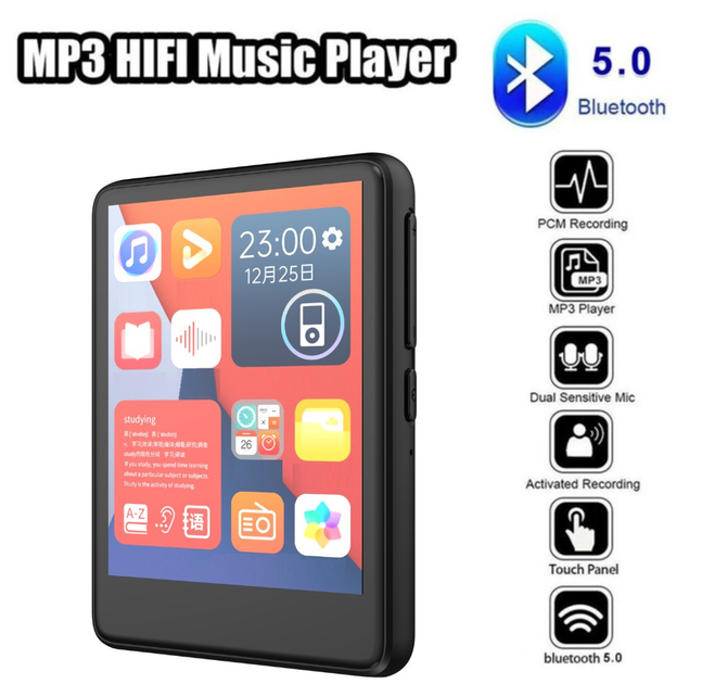 MP3 плеер Mahdi M20 Bluetooth Hi-Fi 8Gb с внешним динамиком – фото