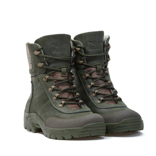 Зимові черевики Skadi Patriot водовідштовхувальні 45 (28.5см) Olive - зображення 1