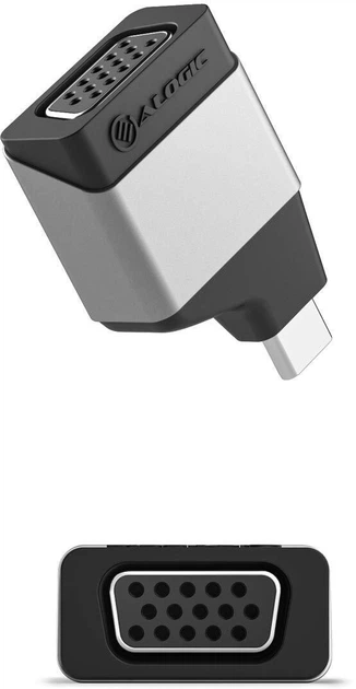 Adapter Alogic Ultra Mini USB-C Male to VGA (ULCVGMN-SGR) - obraz 2